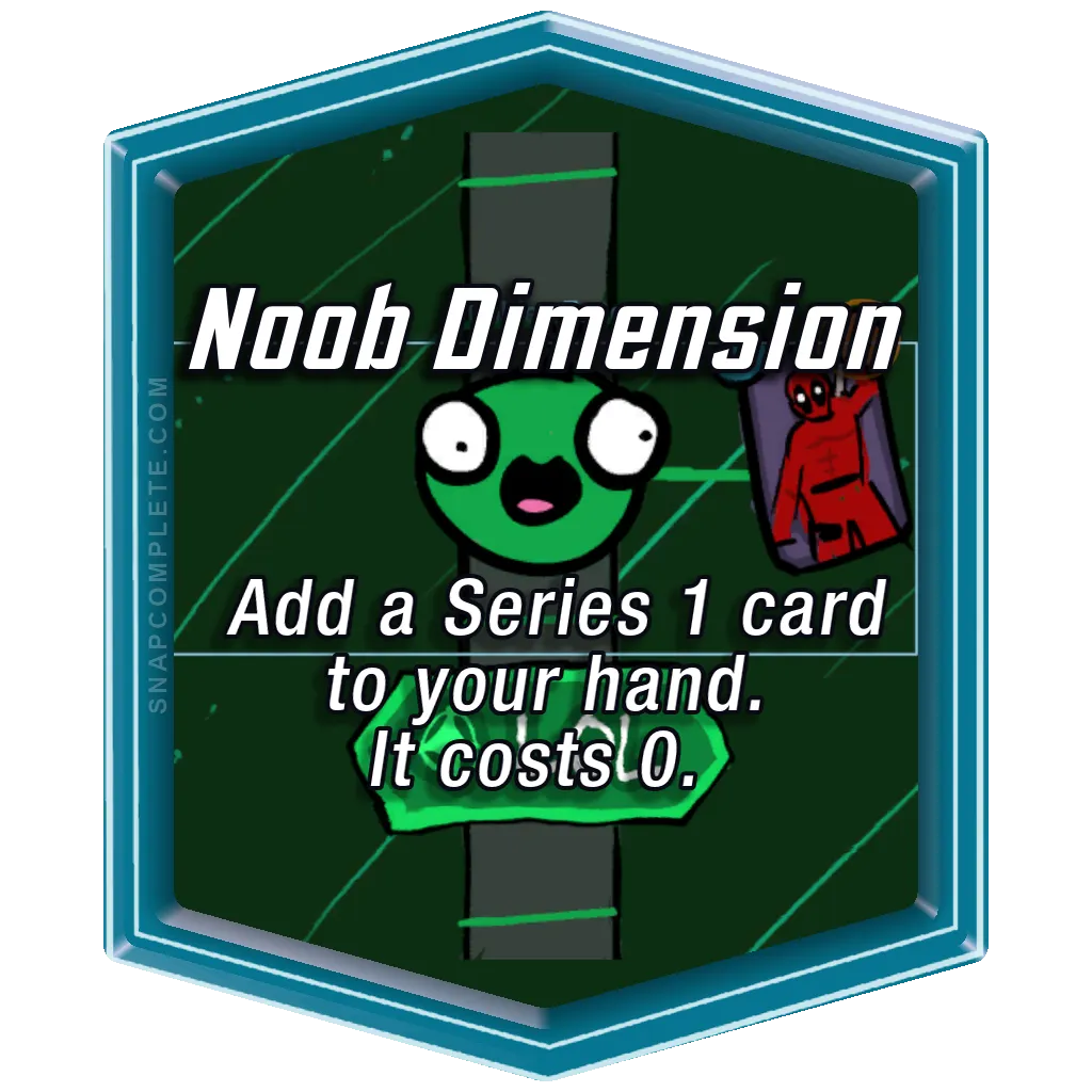 Noob Dimension Marvel Snap location art