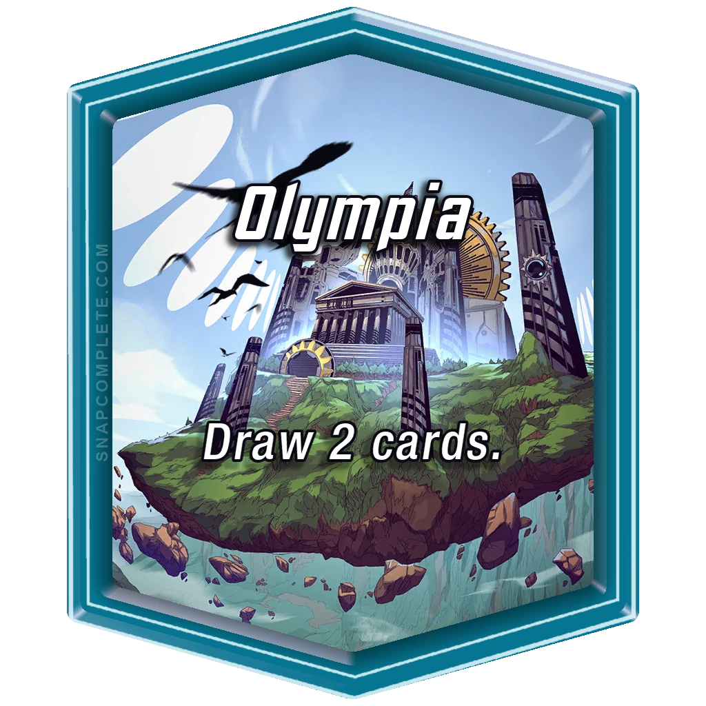 Olympia Marvel Snap location art