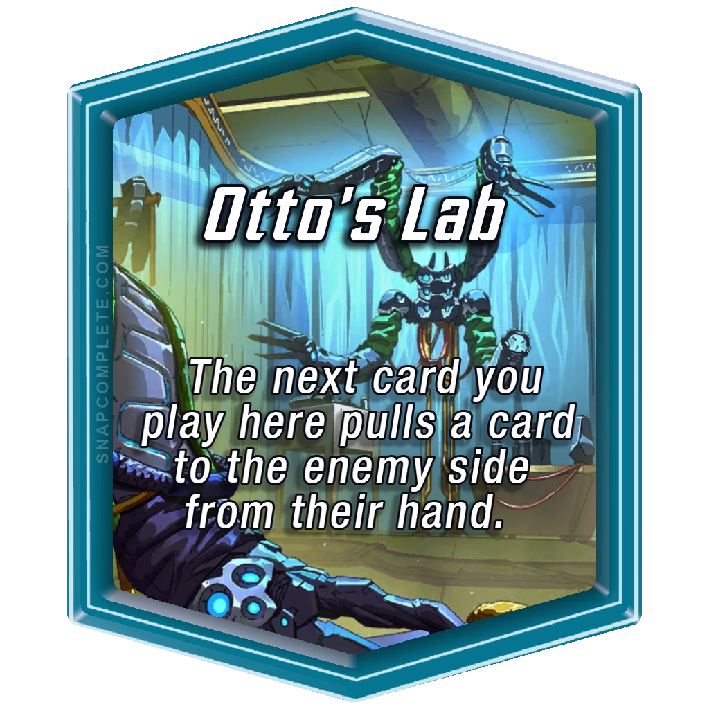 Otto's Lab Marvel Snap location art