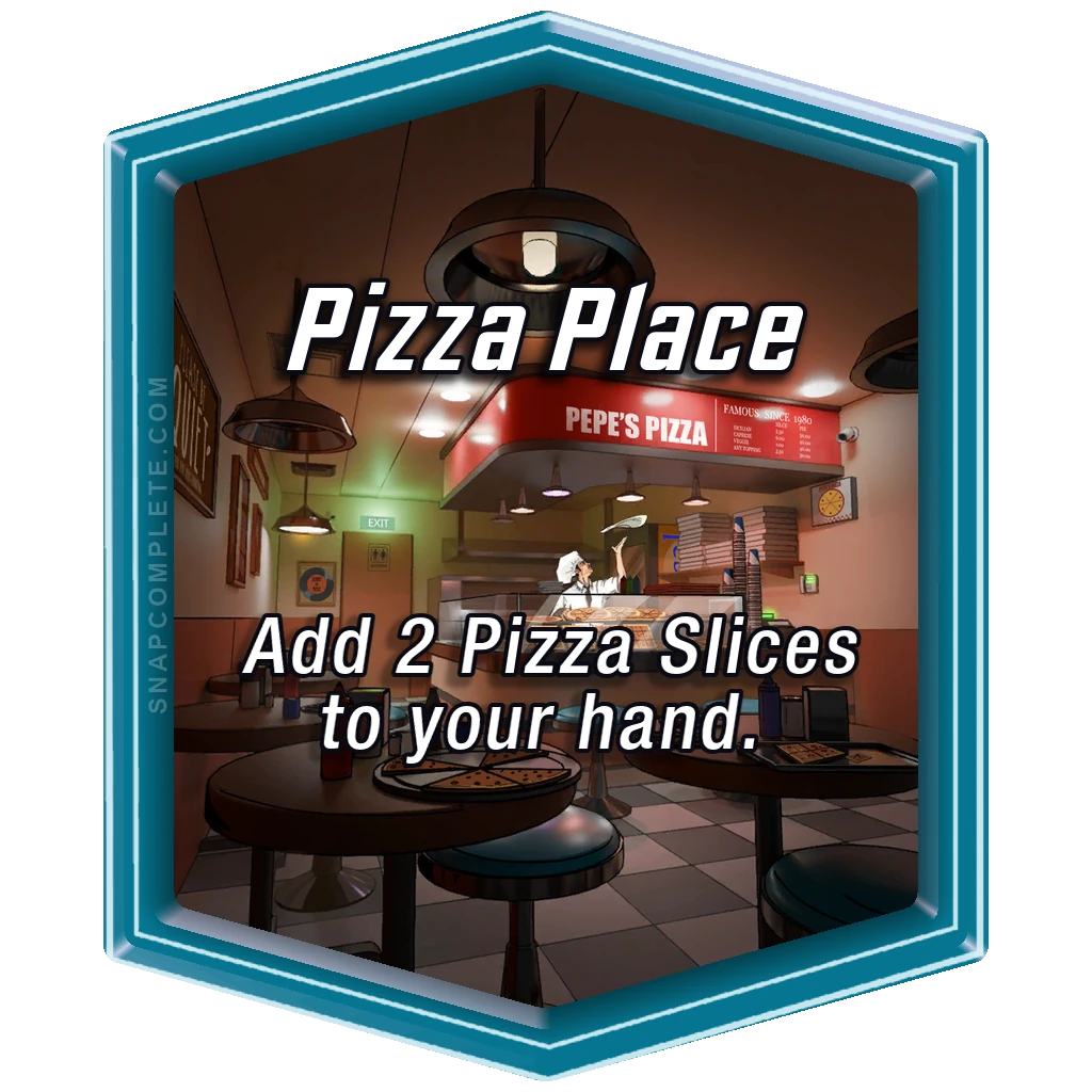 Pizza Place Marvel Snap location art