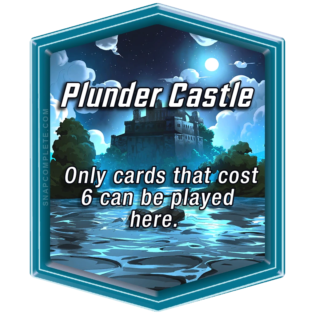 Plunder Castle Marvel Snap location art