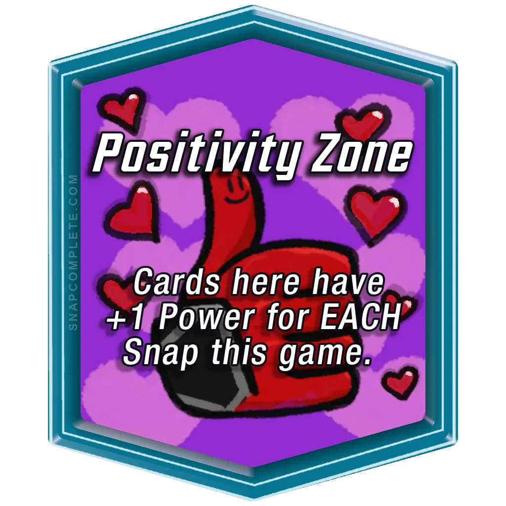Positivity Zone Marvel Snap location art