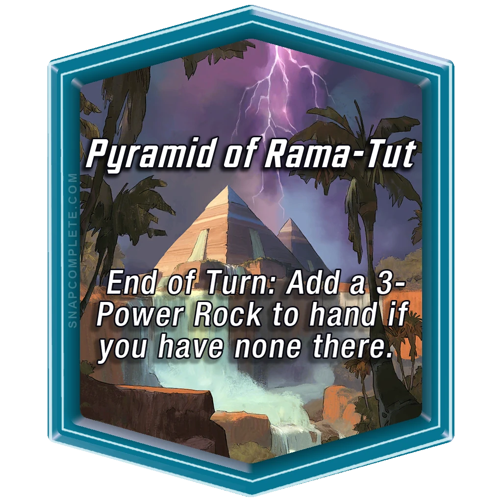 Pyramid of Rama-Tut Marvel Snap location art