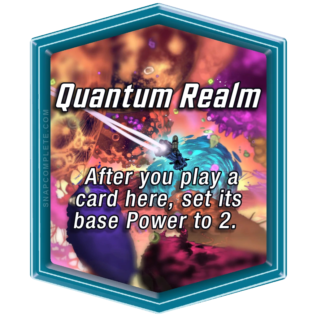 Quantum Realm Marvel Snap location art