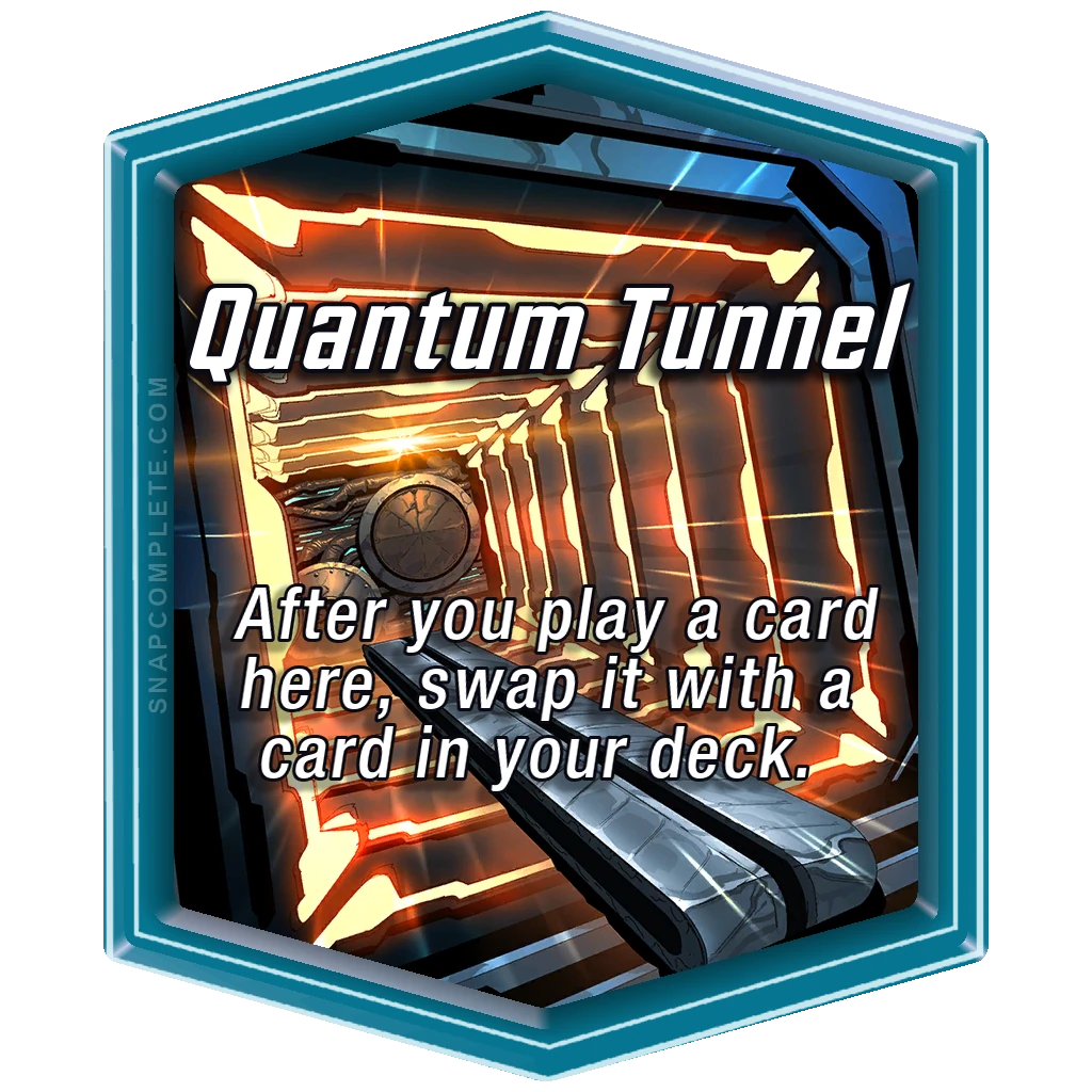 Quantum Tunnel Marvel Snap location art