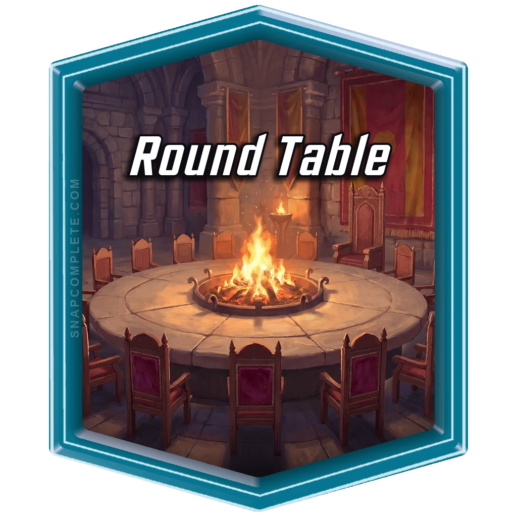 Round Table Marvel Snap location art