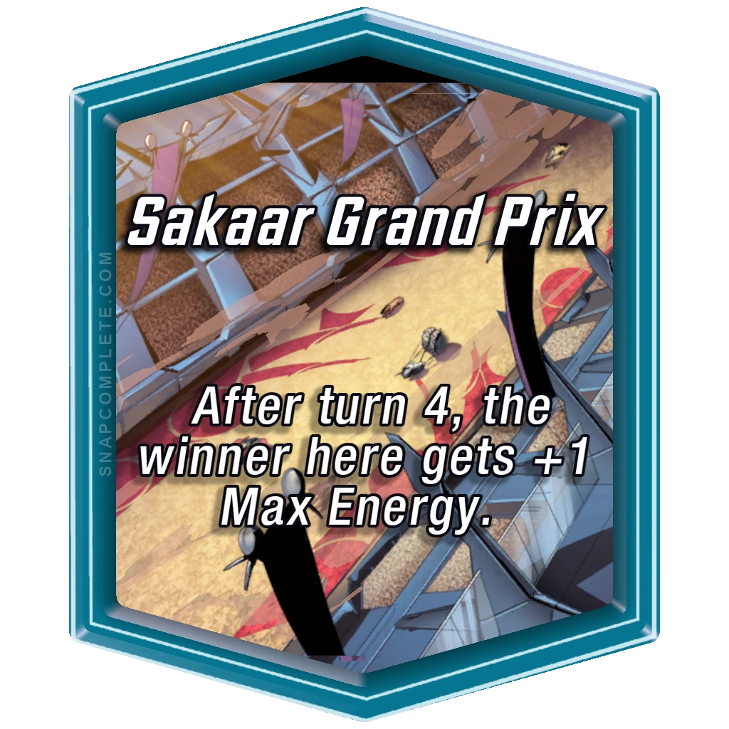 Sakaar Grand Prix Marvel Snap location art