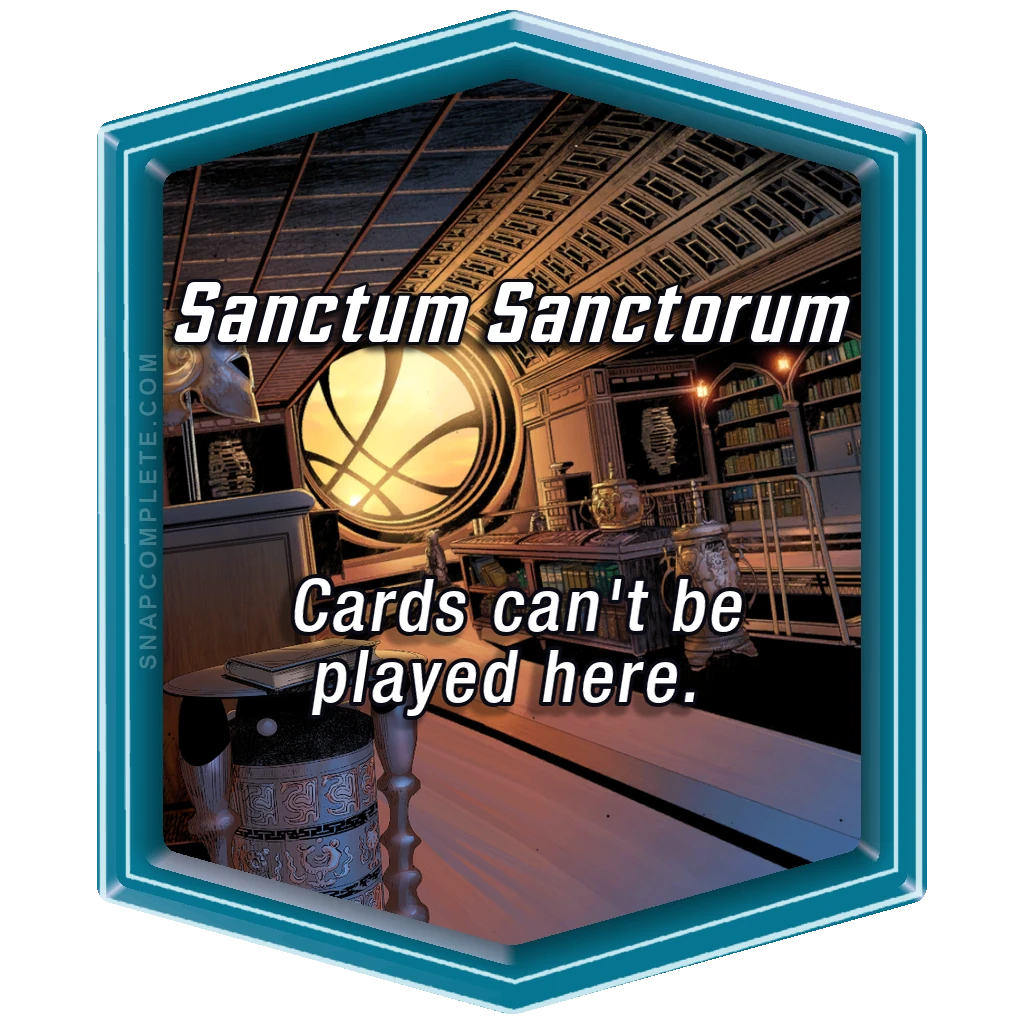 Sanctum Sanctorum Marvel Snap location art