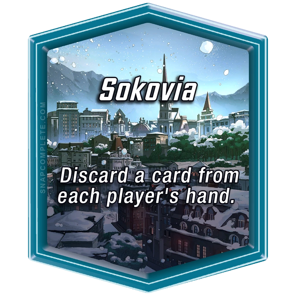 Sokovia Marvel Snap location art