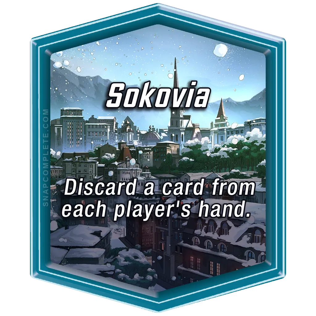 Sokovia Marvel Snap location art