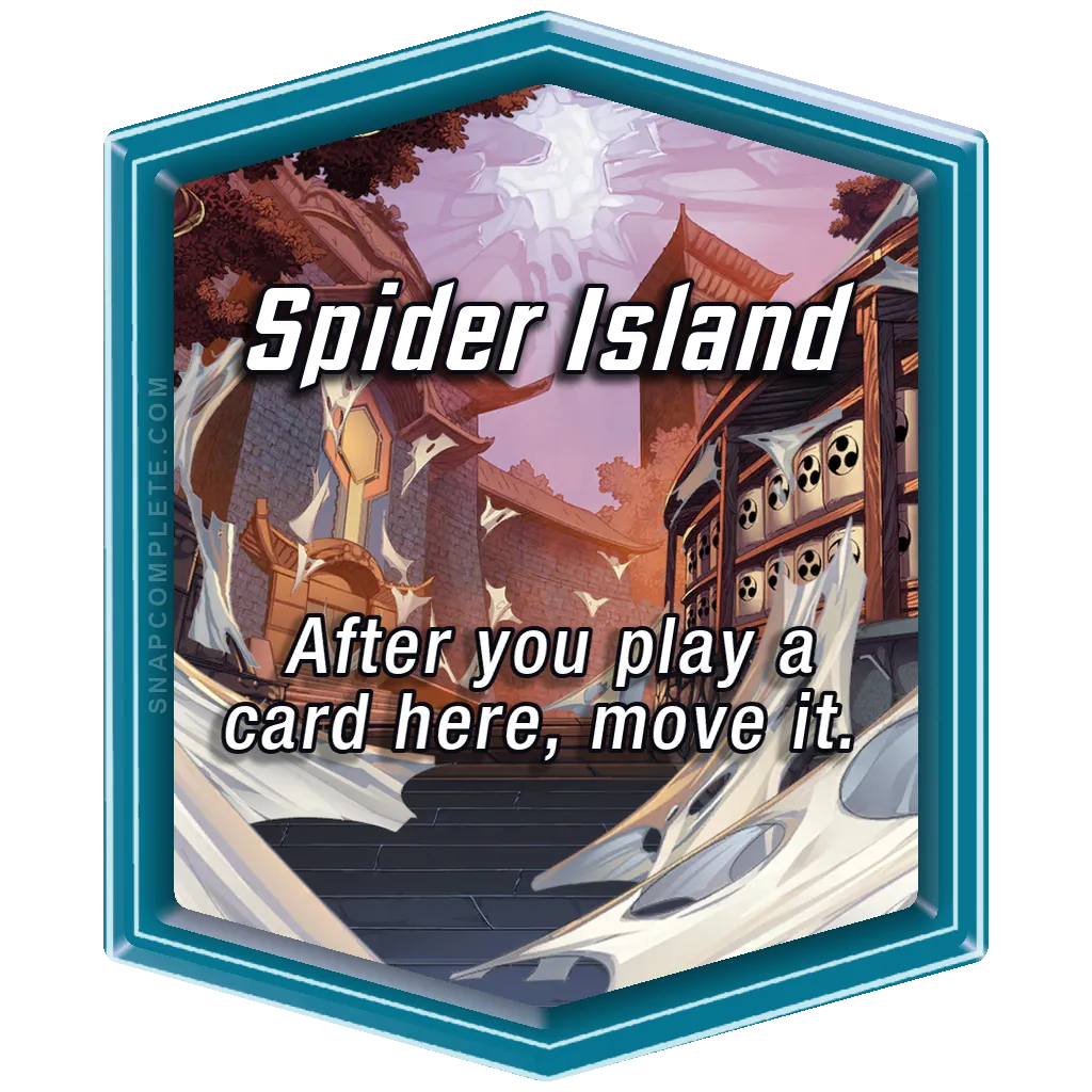 Spider Island Marvel Snap location art