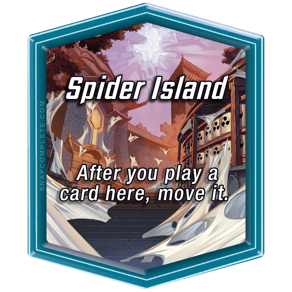 Spider Island Marvel Snap location art