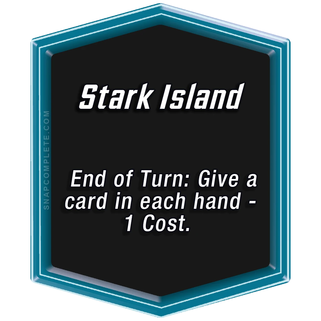 Stark Island Marvel Snap location art