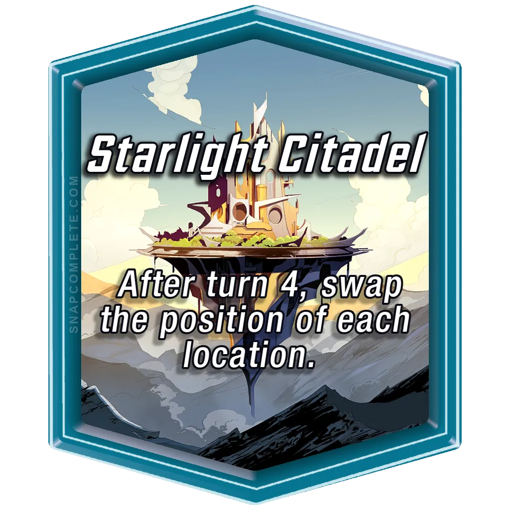 Starlight Citadel Marvel Snap location art