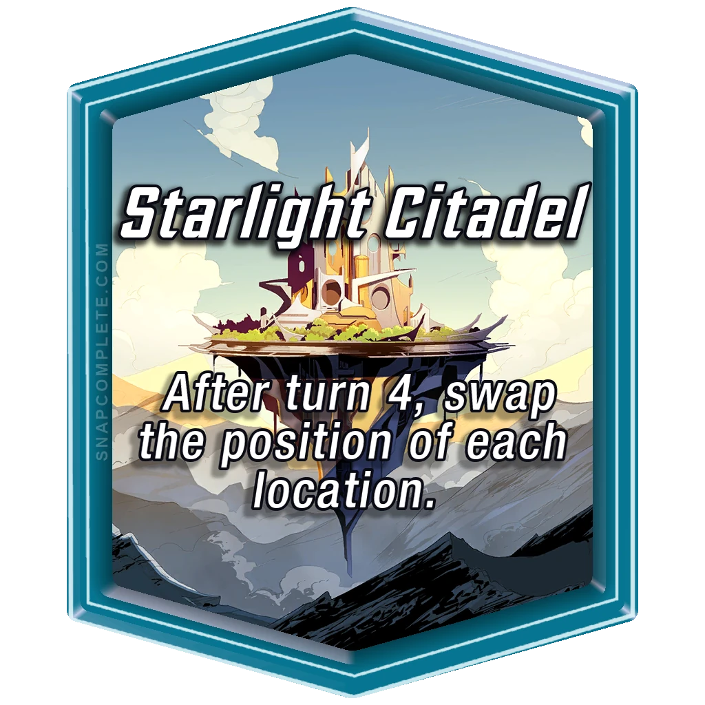 Starlight Citadel Marvel Snap location art