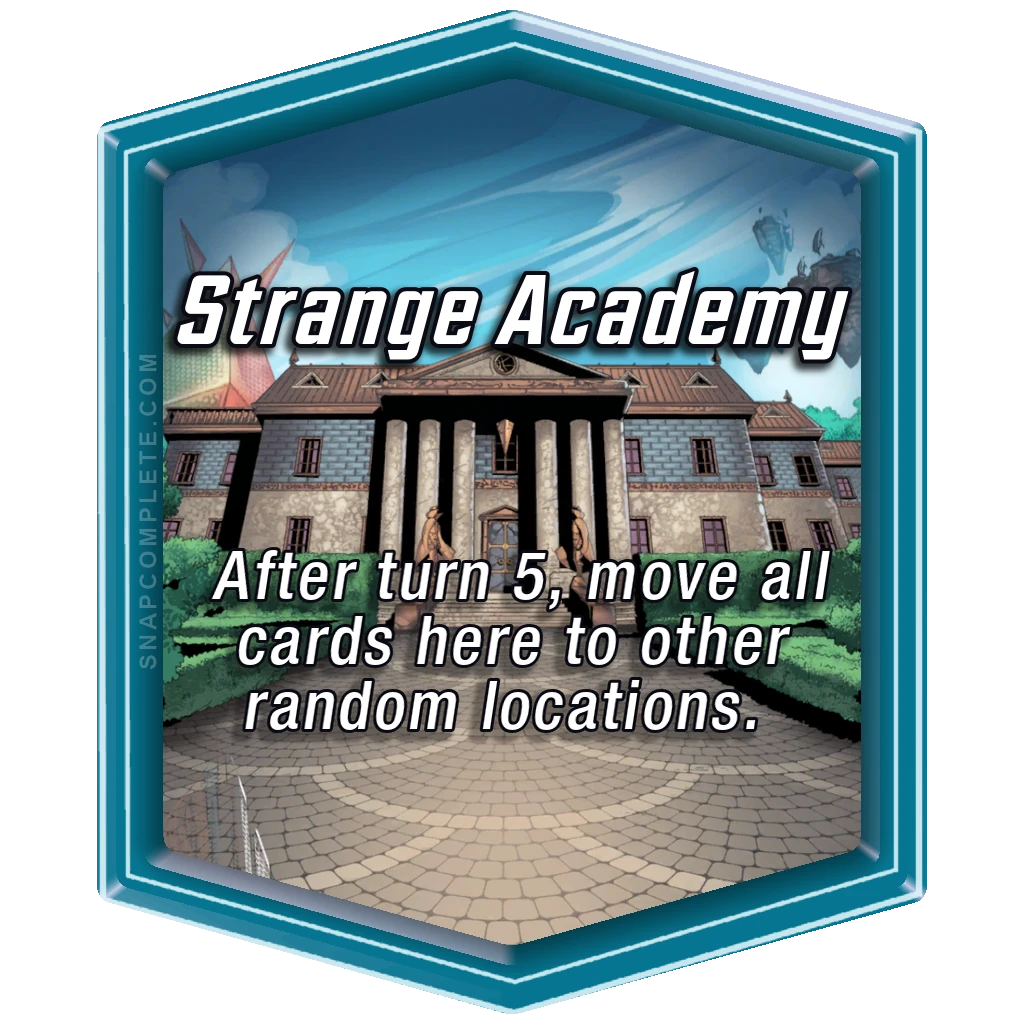 Strange Academy Marvel Snap location art
