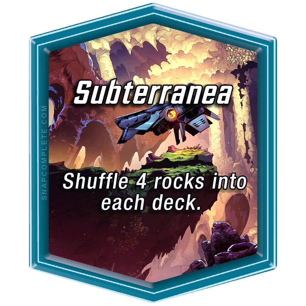 Subterranea Marvel Snap location art