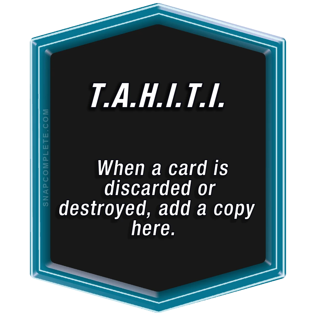 T.A.H.I.T.I. Marvel Snap location art