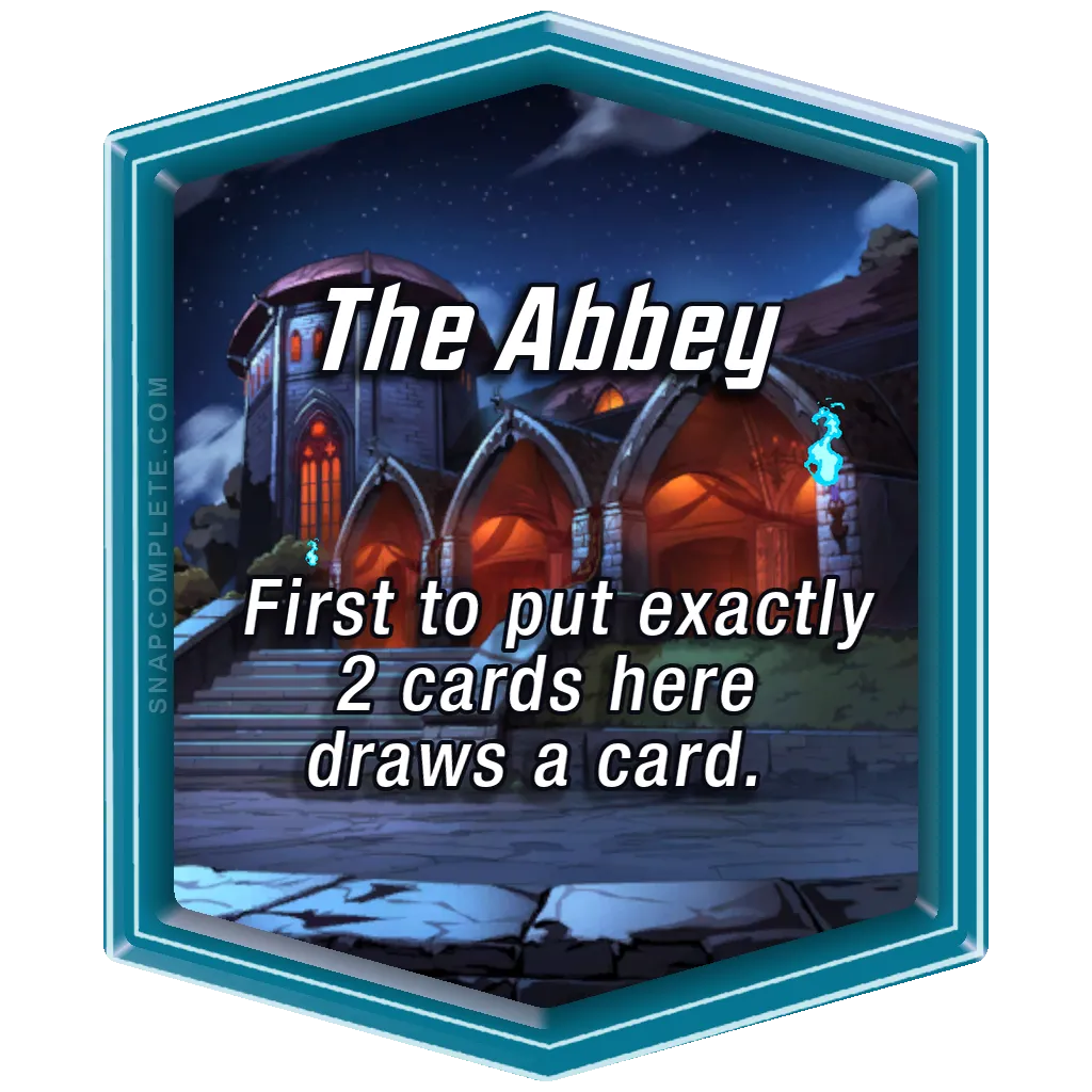 The Abbey Marvel Snap location art