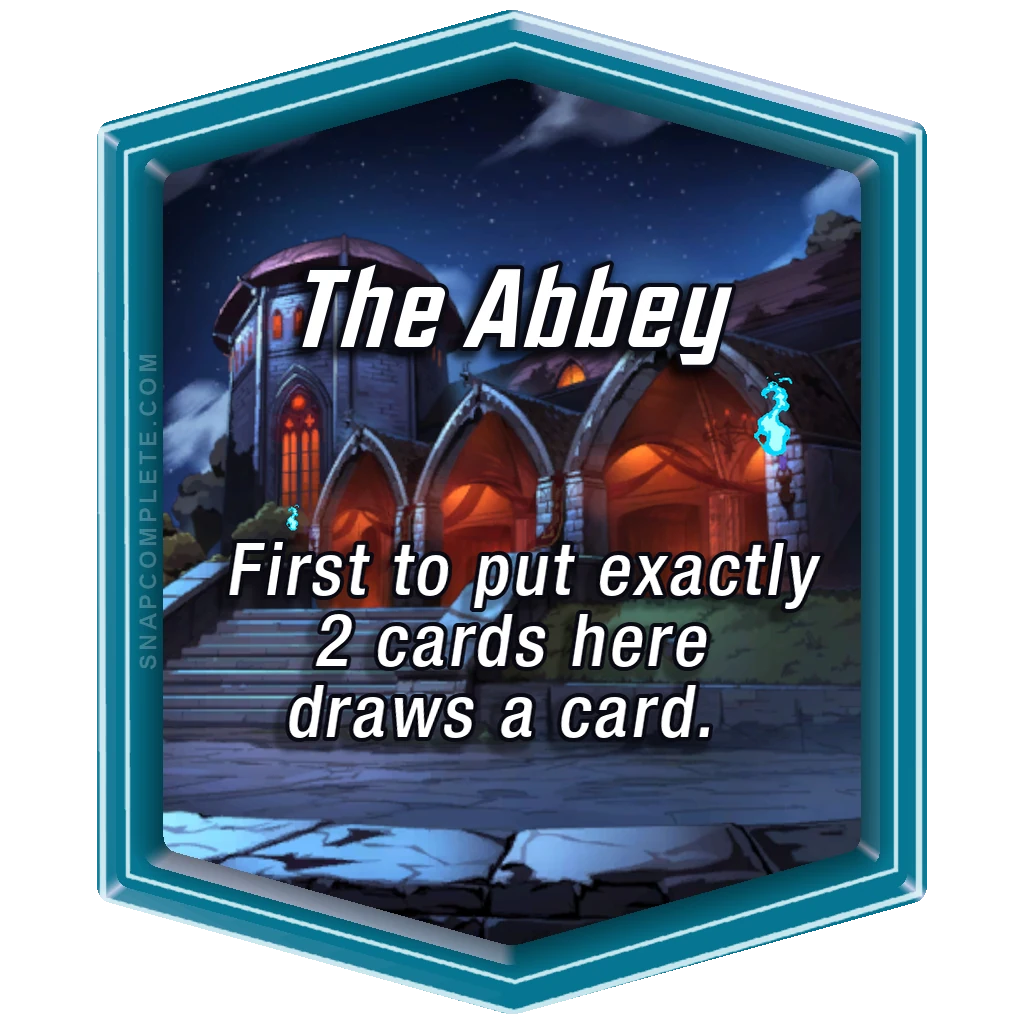 The Abbey Marvel Snap location art
