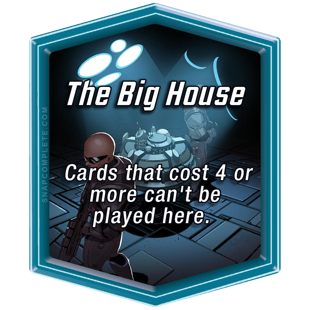 The Big House Marvel Snap location art