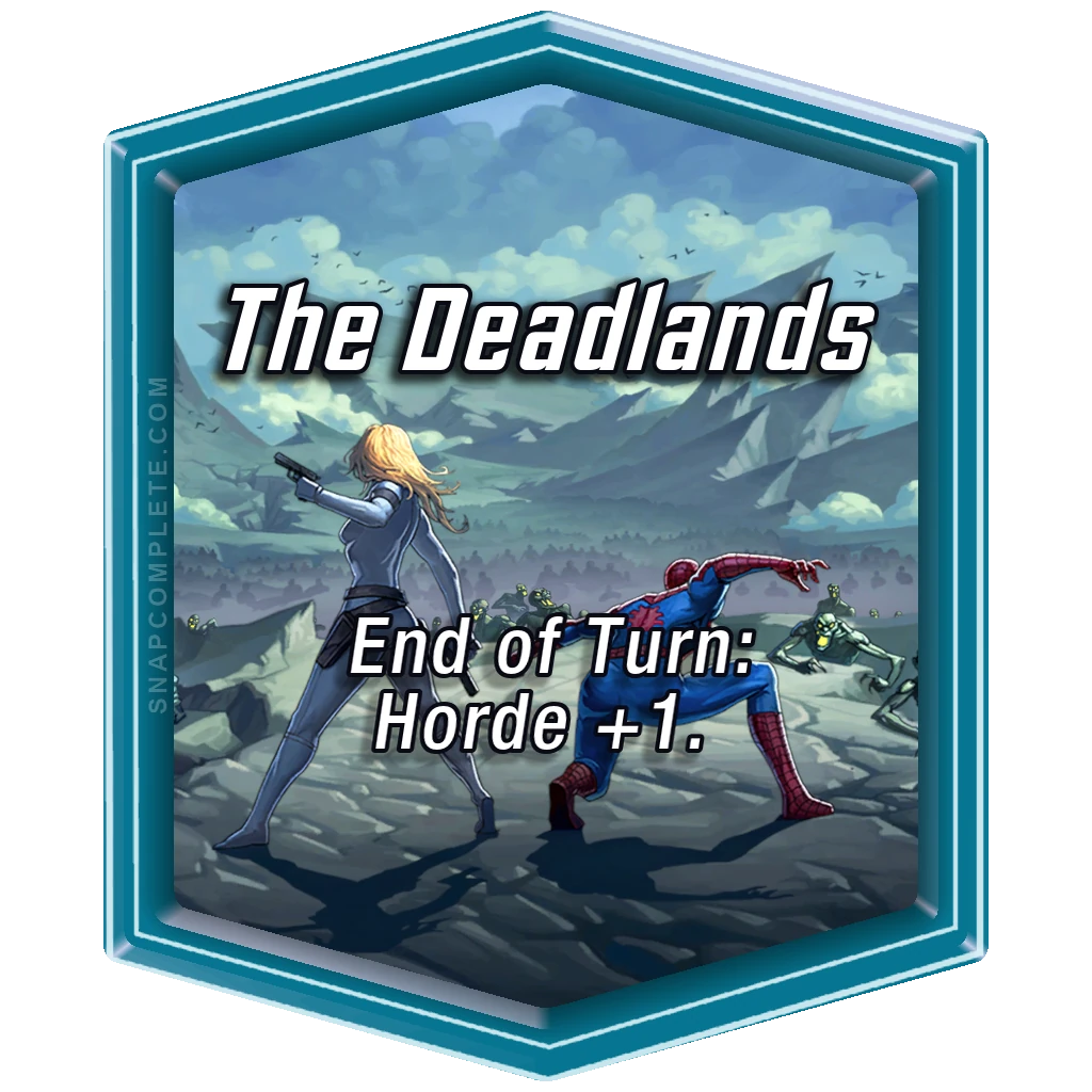 The Deadlands Marvel Snap location art