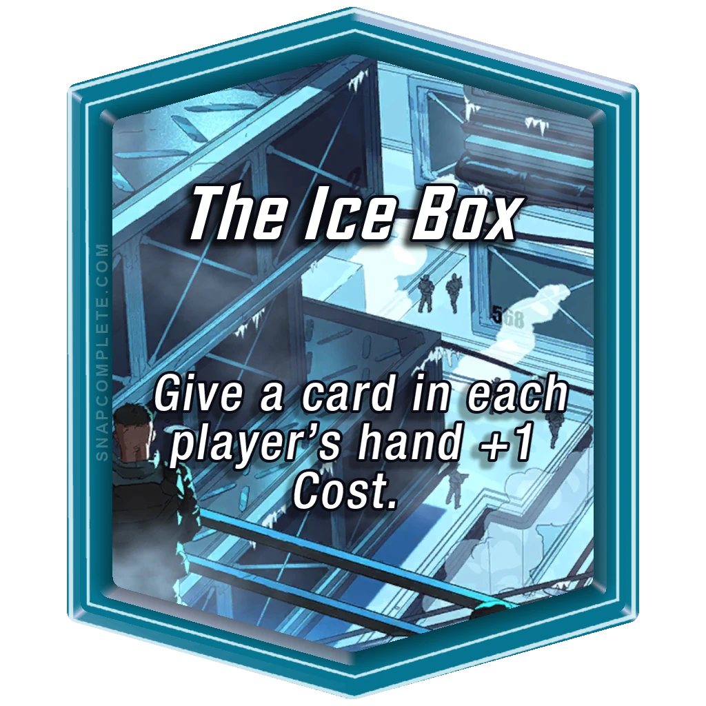 The Ice Box Marvel Snap location art