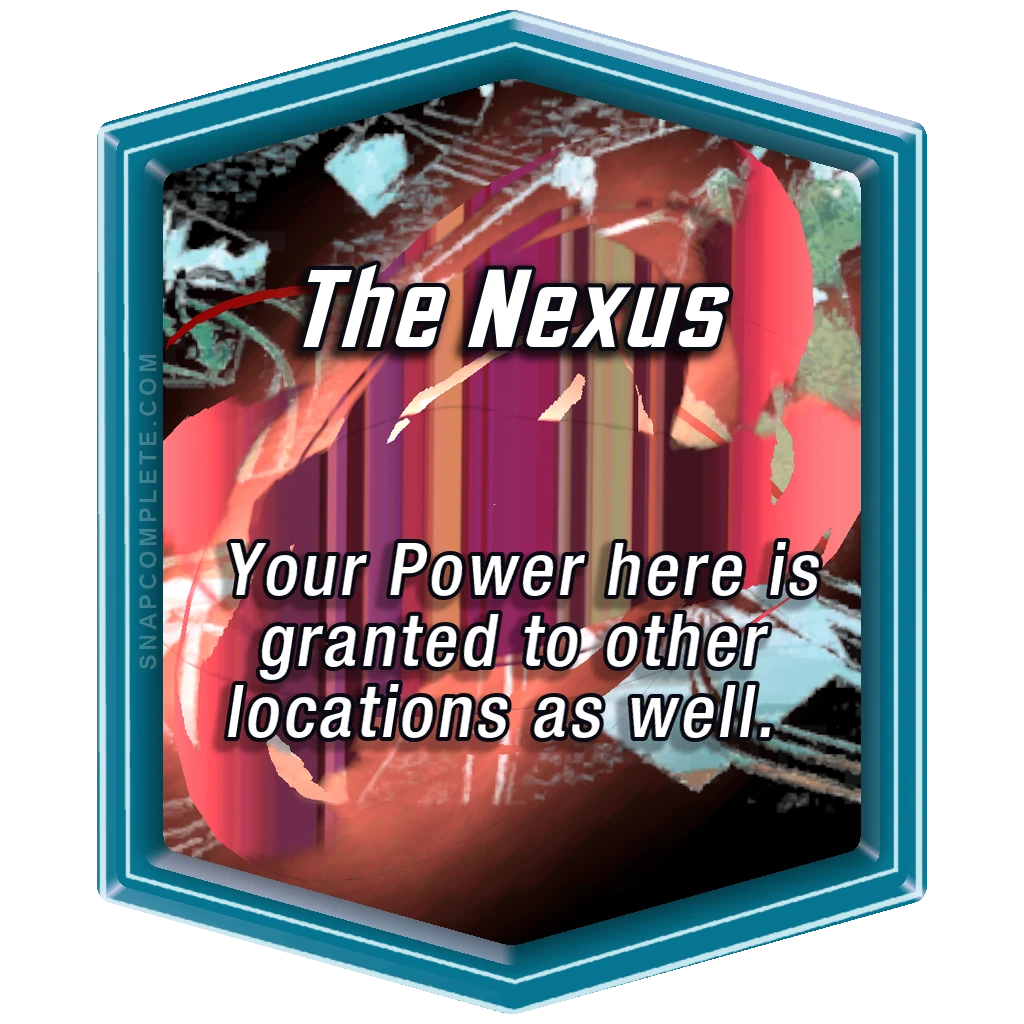 The Nexus Marvel Snap location art