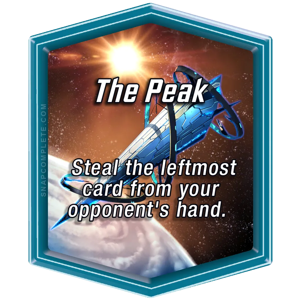 The Peak Marvel Snap location art