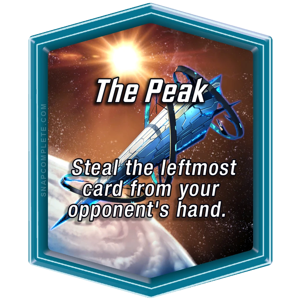 The Peak Marvel Snap location art