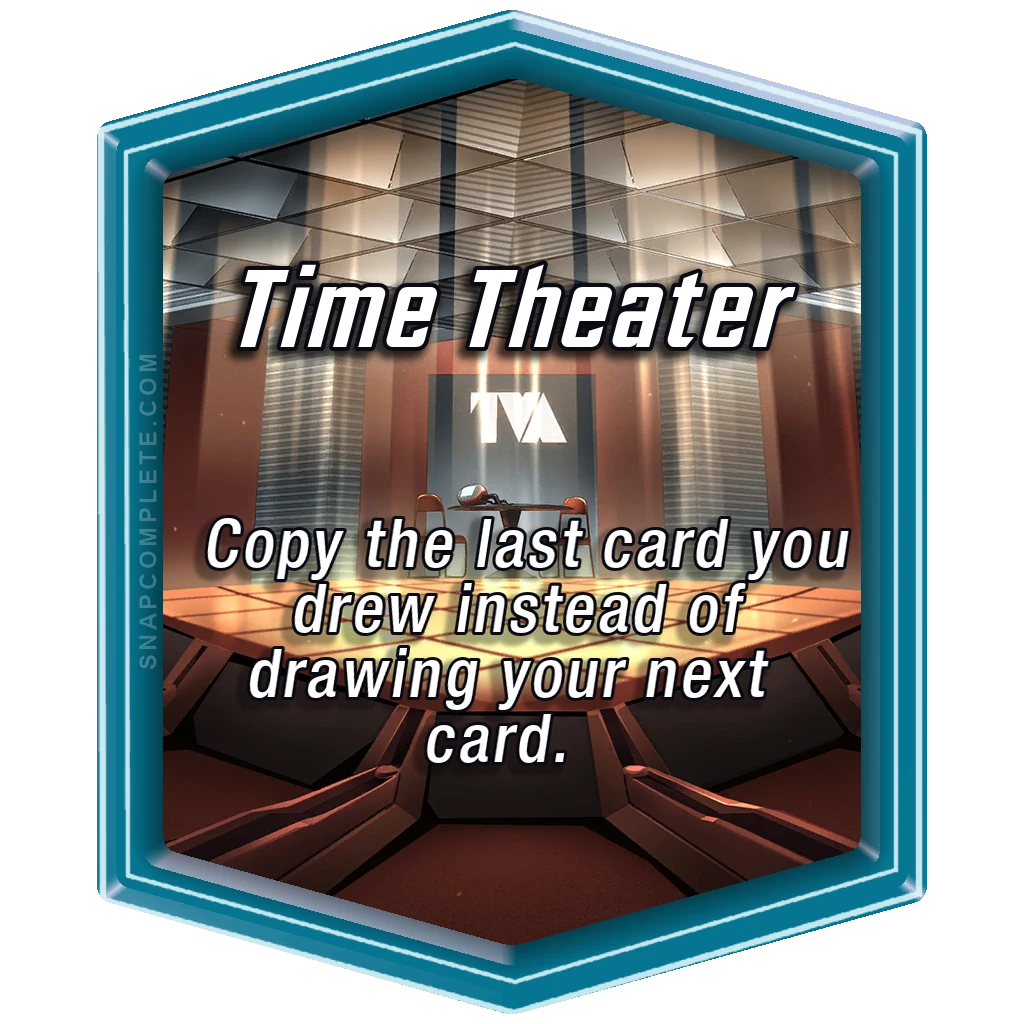 Time Theater Marvel Snap location art