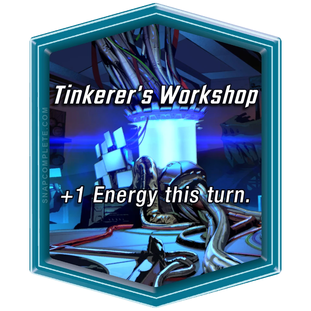 Tinkerer's Workshop Marvel Snap location art