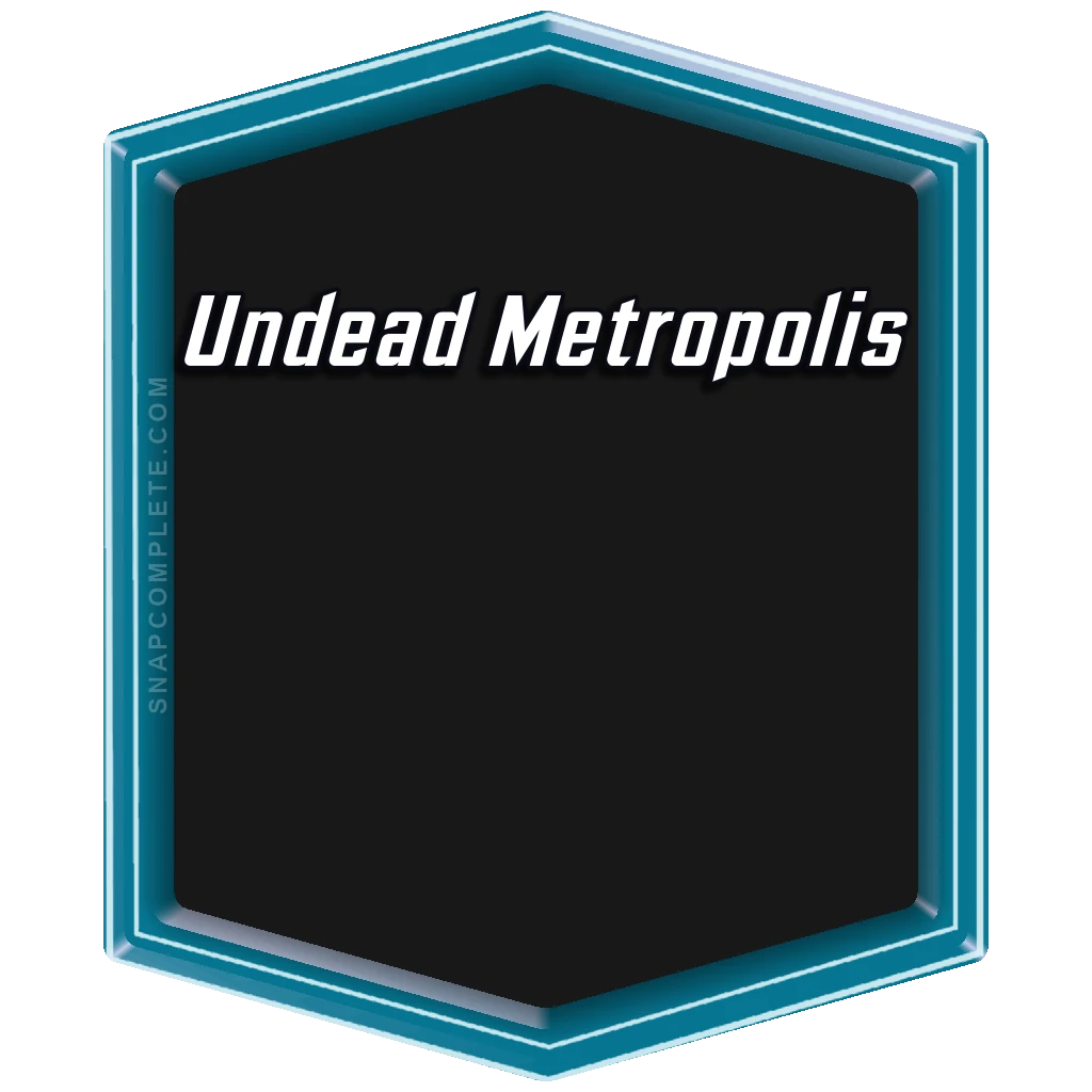 Undead Metropolis Marvel Snap location art