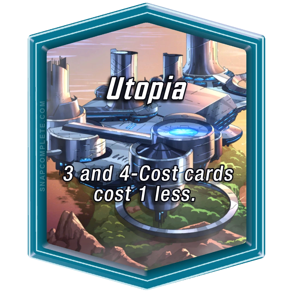 Utopia Marvel Snap location art
