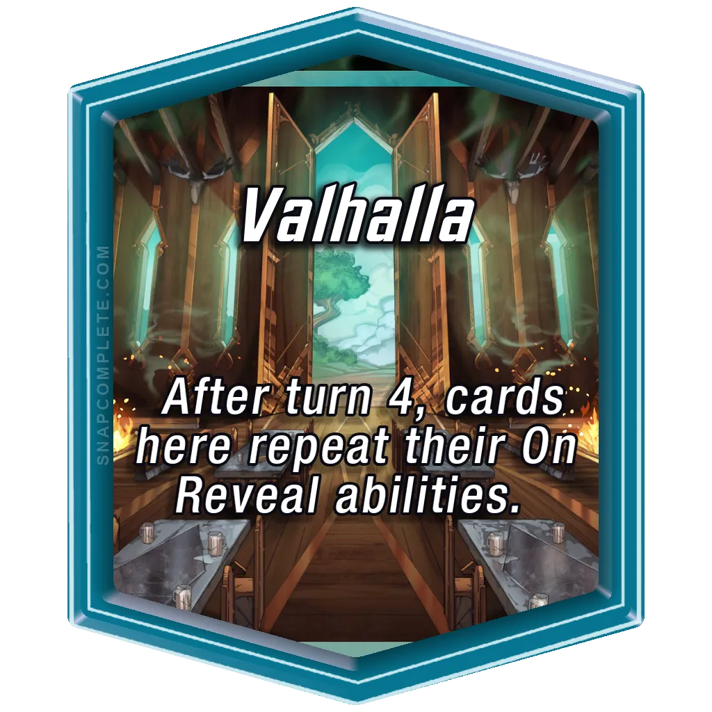 Valhalla Marvel Snap location art