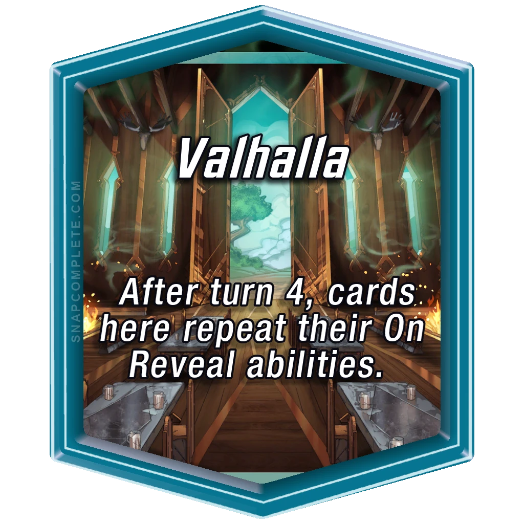 Valhalla Marvel Snap location art