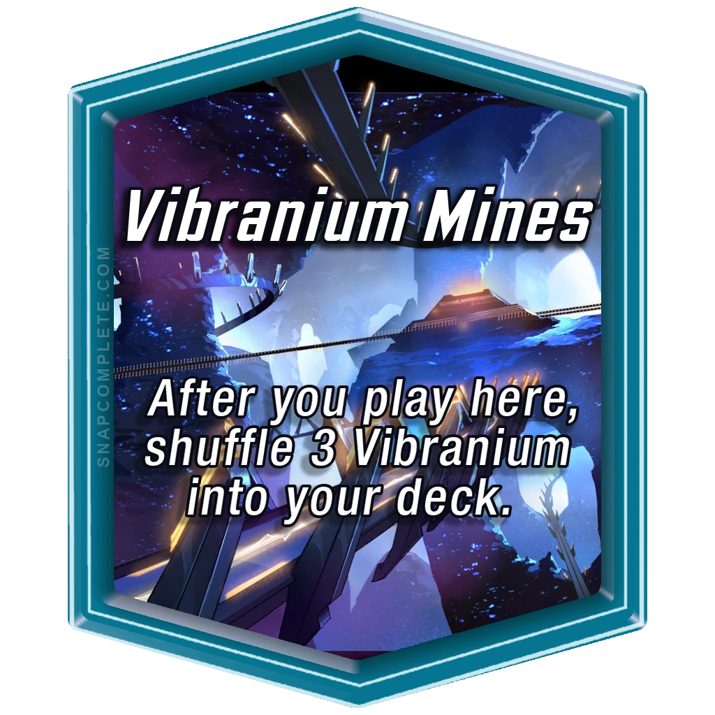 Vibranium Mines Marvel Snap location art