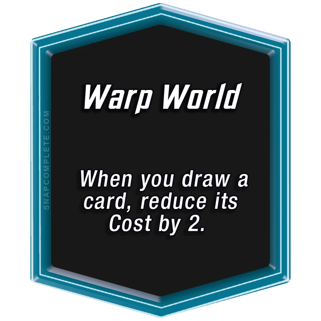Warp World Marvel Snap location art