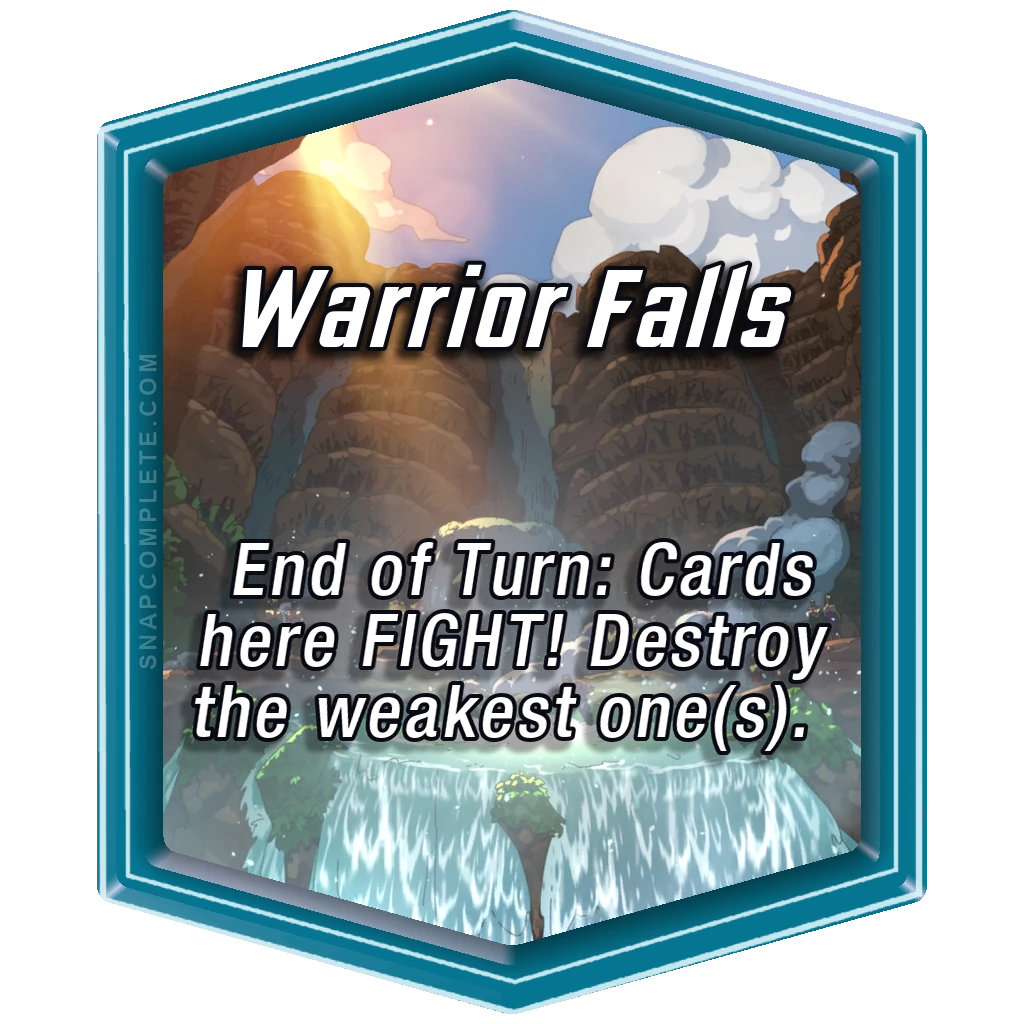 Warrior Falls Marvel Snap location art