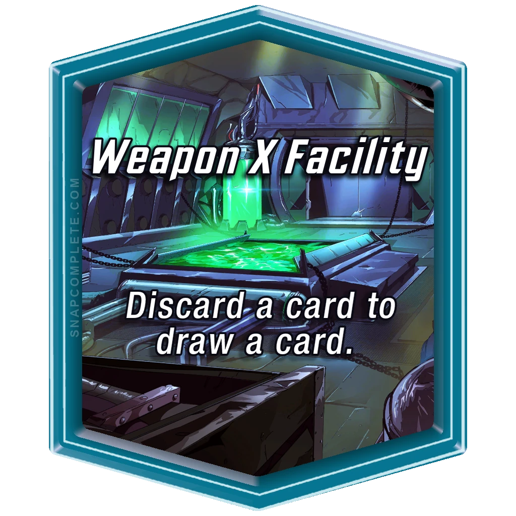 Weapon X Facility Marvel Snap location art
