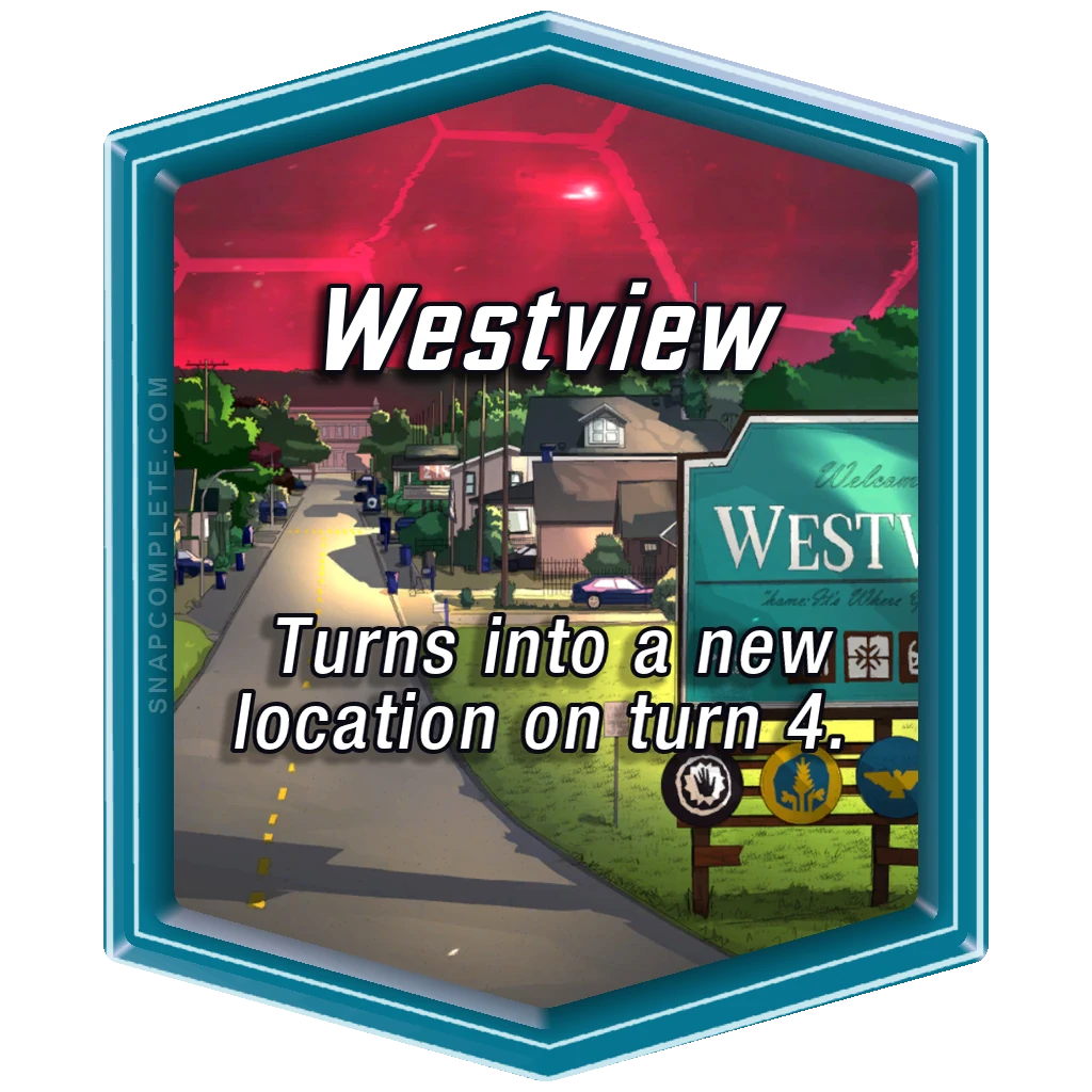 Westview Marvel Snap location art