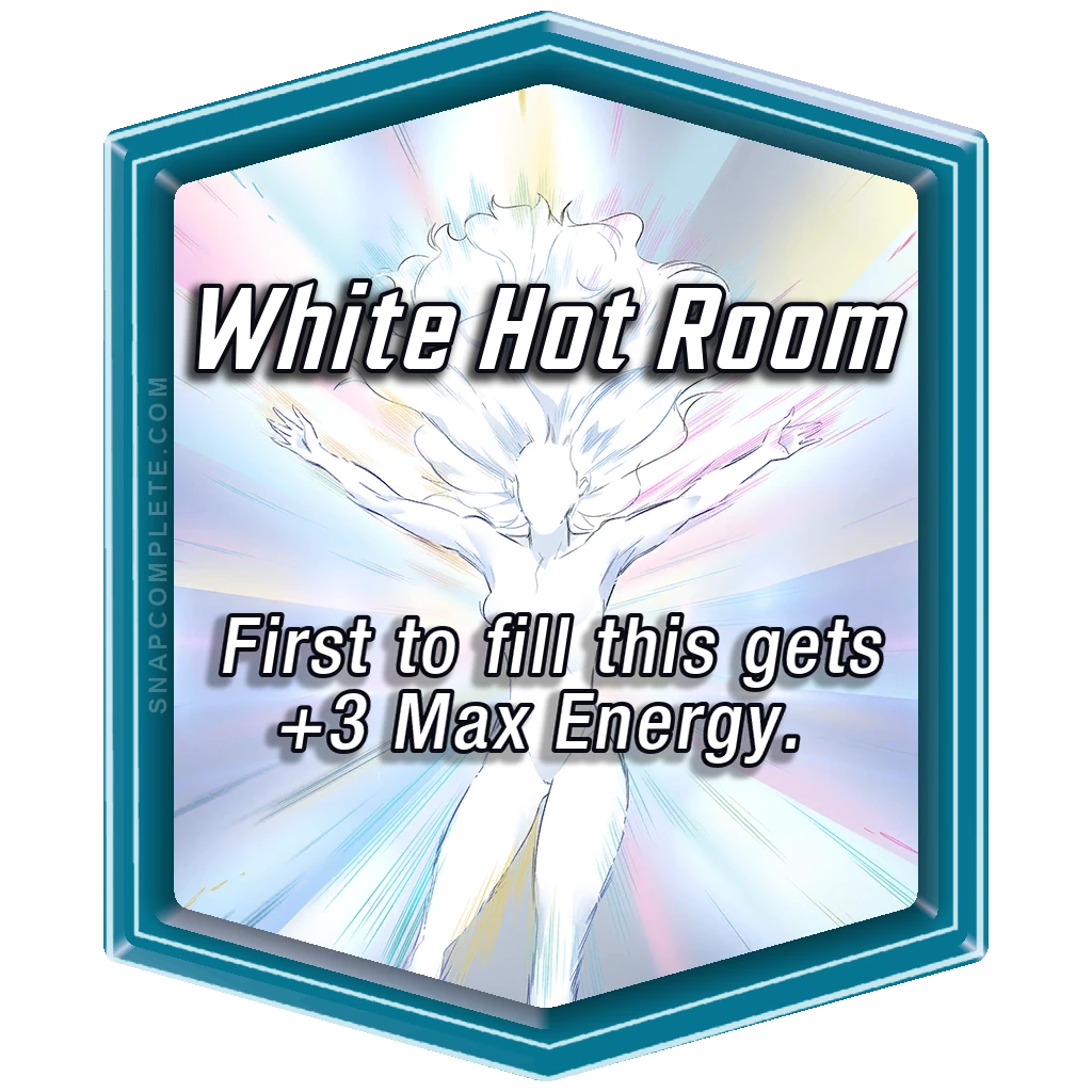 White Hot Room Marvel Snap location art