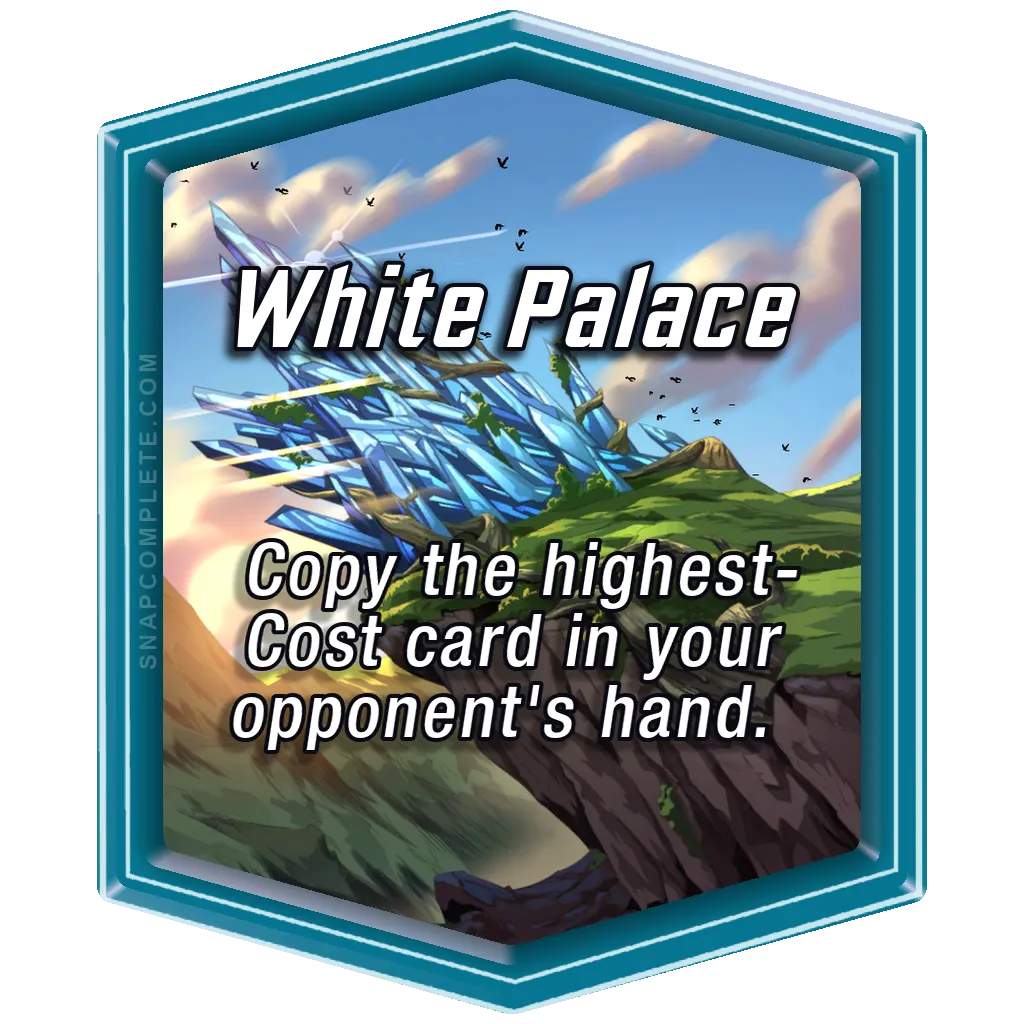 White Palace Marvel Snap location art