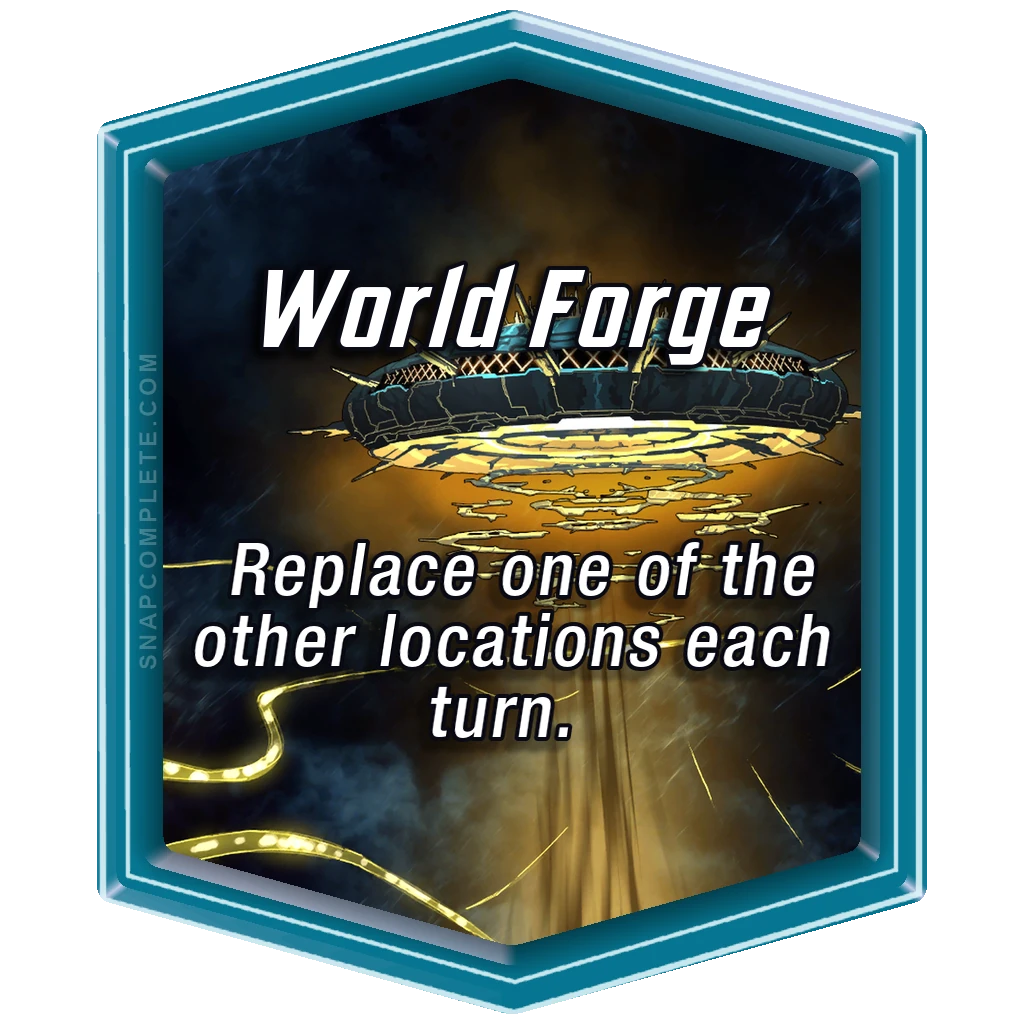 World Forge Marvel Snap location art