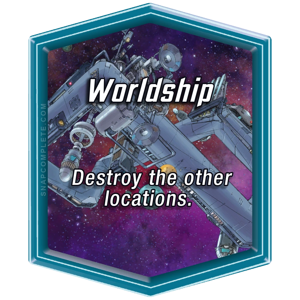 Worldship Marvel Snap location art