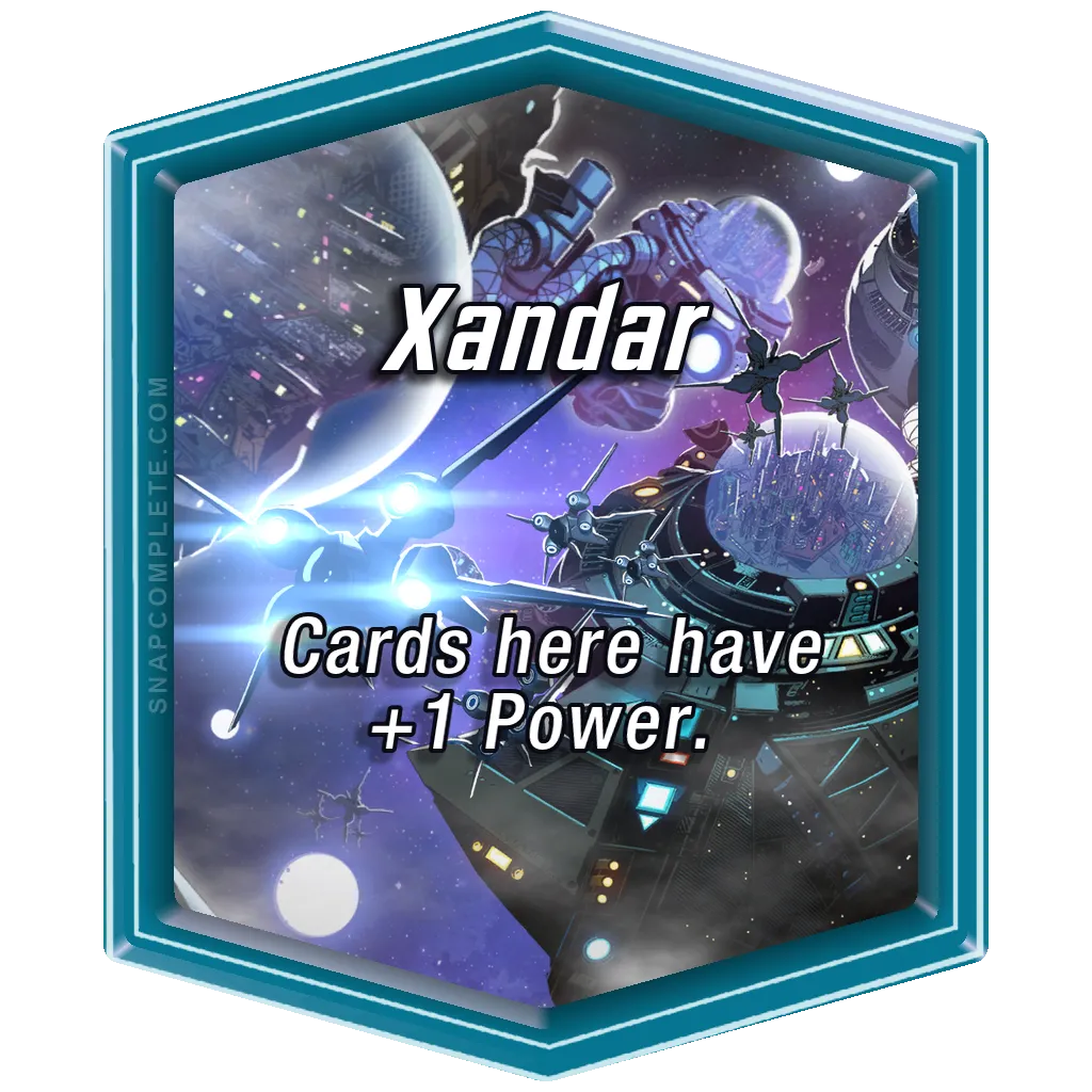 Xandar Marvel Snap location art