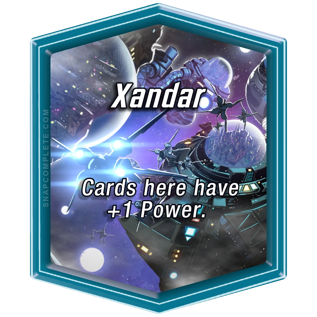 Xandar Marvel Snap location art