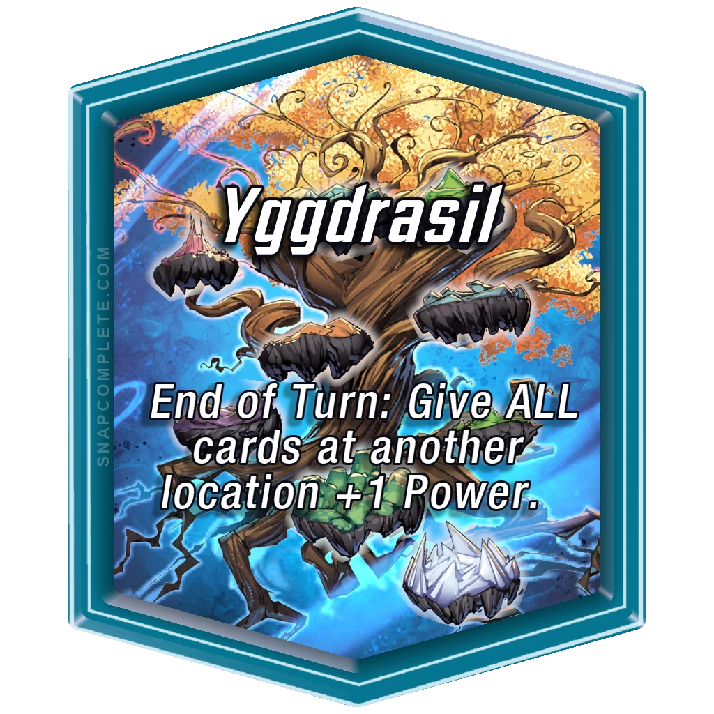 Yggdrasil Marvel Snap location art