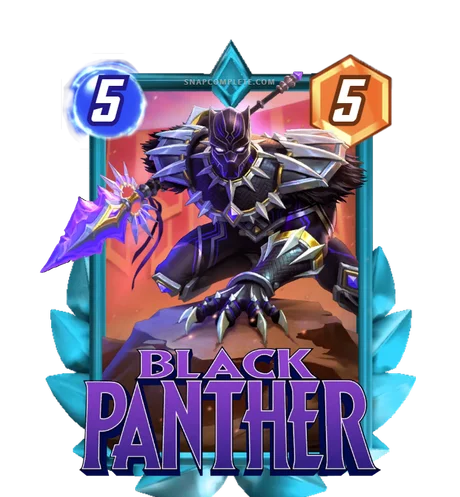 Black Panther Champion Grand Arena card art - Marvel Snap