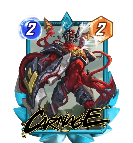 Carnage Champion Grand Arena card art - Marvel Snap